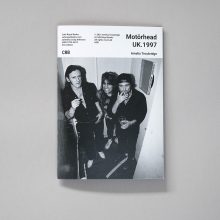 AMELIA TROUBRIDGE Motörhead UK 1997 Café Royal Books