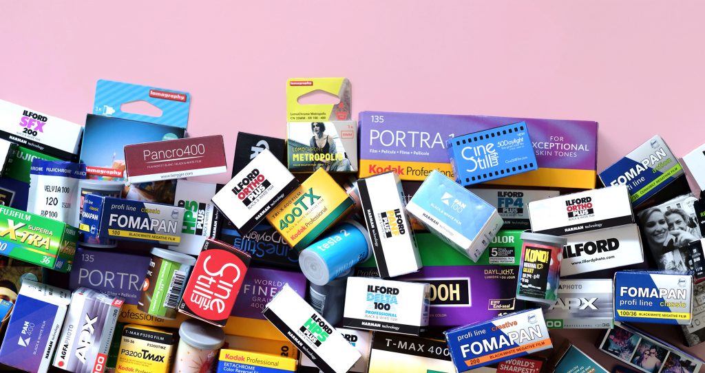 Choose Your Film. Pick the best one for you. 35mm.