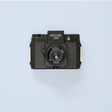 Holga 120N Film Camera Black Front