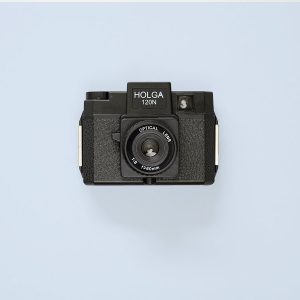 Holga 120N Film Camera Black Front
