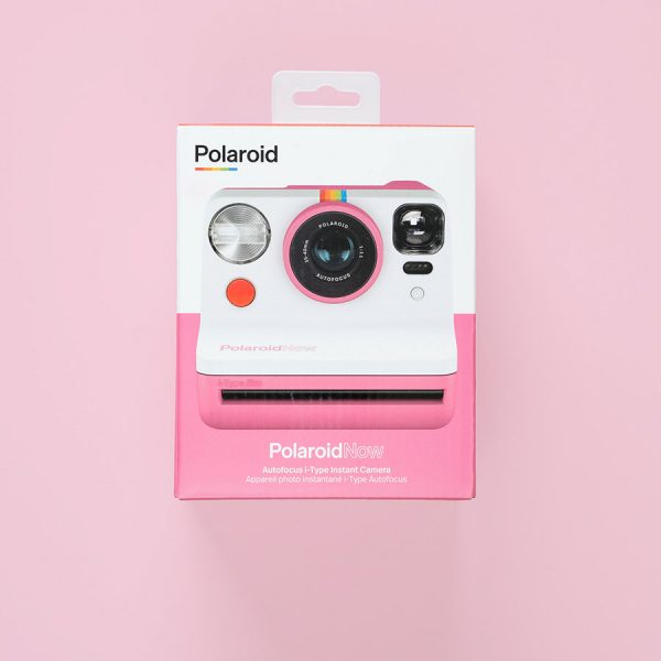 Polaroid Now Pink Instant Film Camera 1 Polaroid Now Pink Instant Film Camera