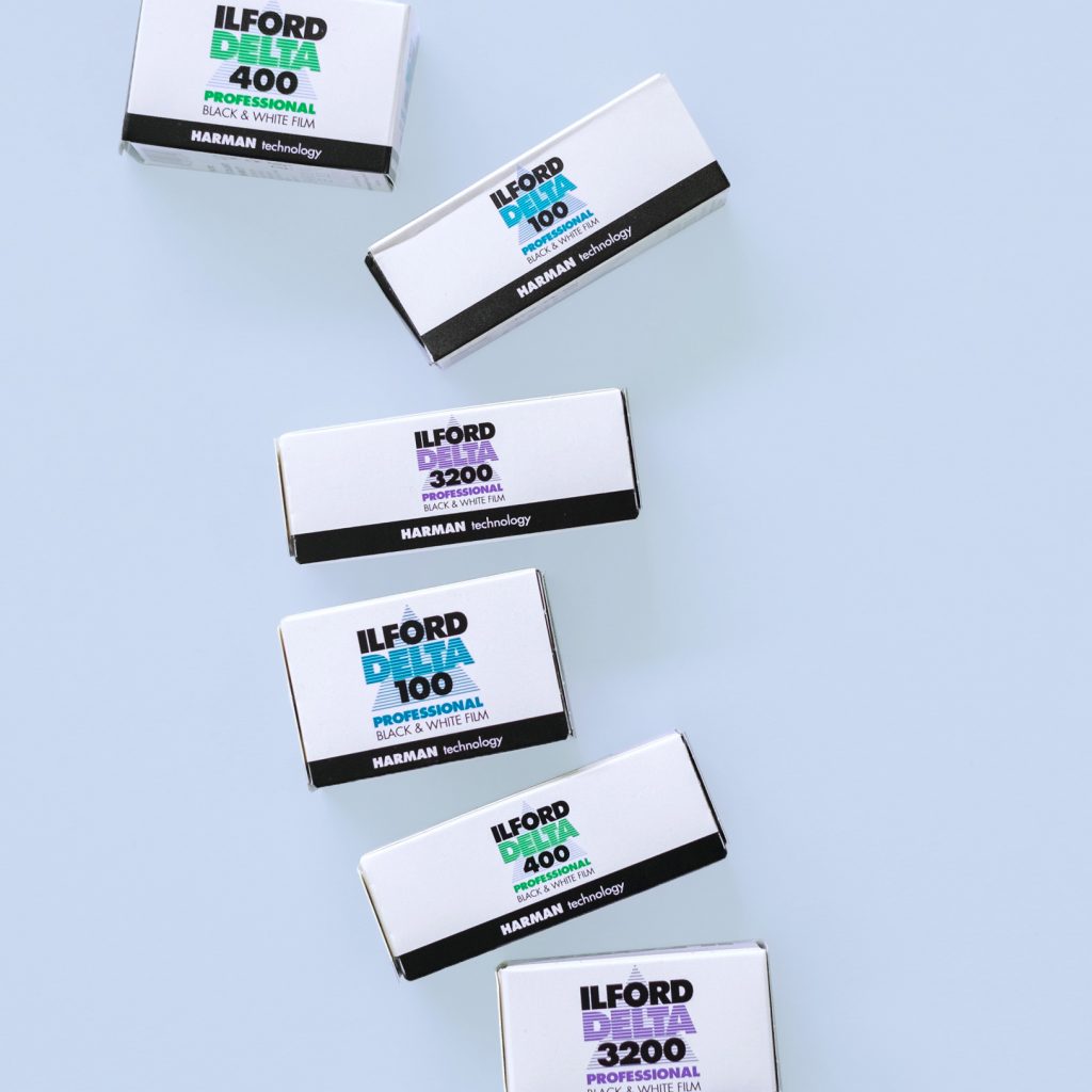 Modern Black and White - Ilford Delta Range of Film.