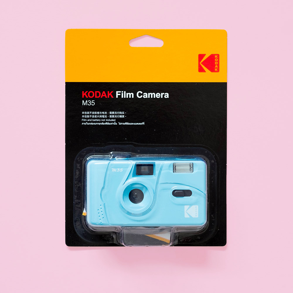 Kodak M35 35mm Camera Blue - Parallax Photographic