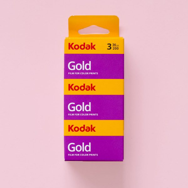 Kodak Gold 200 35mm Film 36 Exposures 3 Pack