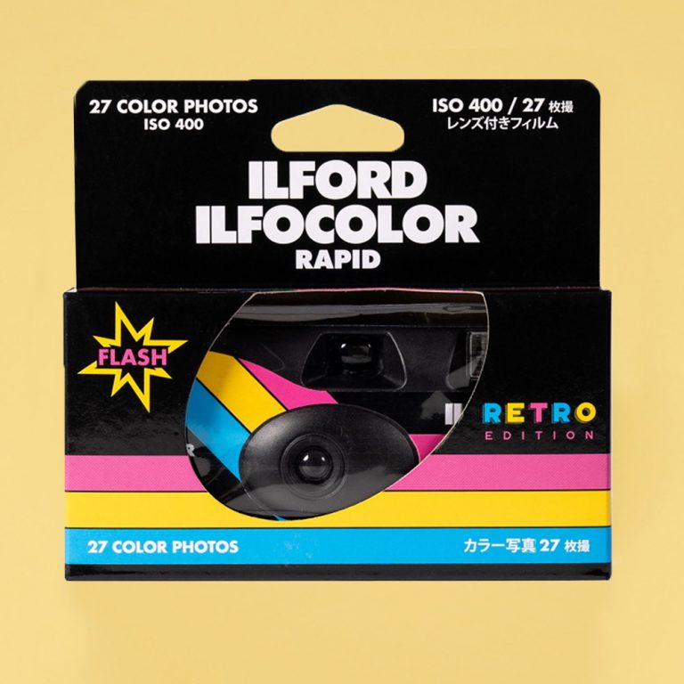 Ilford Ilfocolor Rapid Retro 35mm Disposable Film Camera Parallax