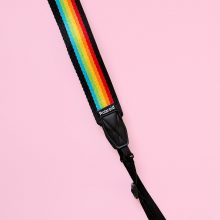 Polaroid Camera Strap Flat Black Polaroid Camera Strap Flat Rainbow Black