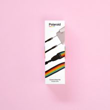 Polaroid Camera Strap Flat Black Box Polaroid Camera Strap Flat Rainbow Black