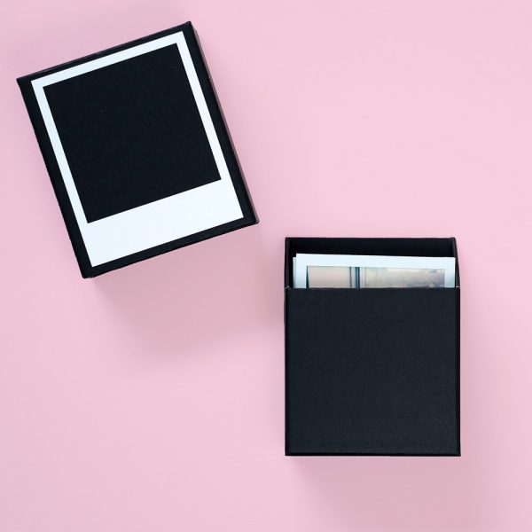 Polaroid Print Box Open Photos Polaroid Print Box
