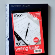 WILLIAM WEGMAN writing by artist