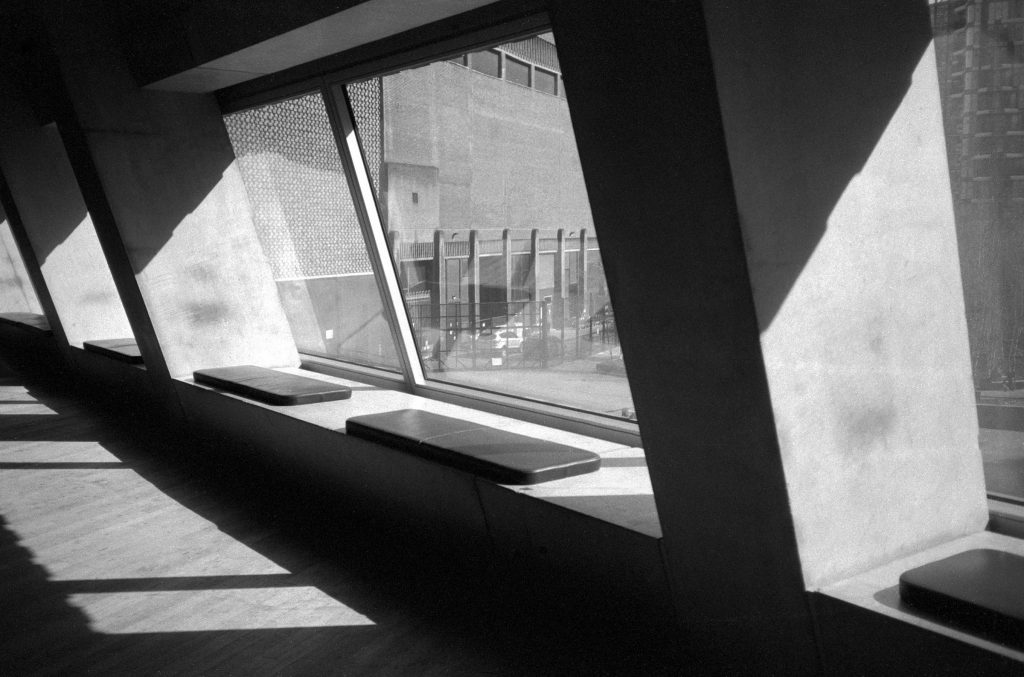 Tate Modern Interior on black and white 35mm film