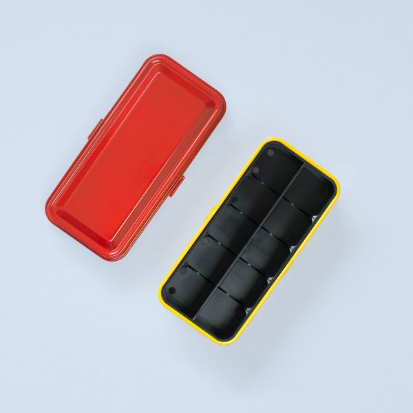 Kodak Film Case Red Open Kodak Film Case Red