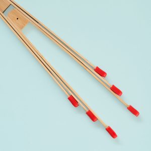 Bamboo Print Tongs