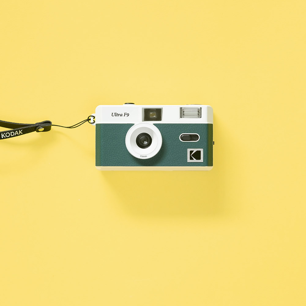 Kodak Green Ultra F9 35mm Reusable Camera