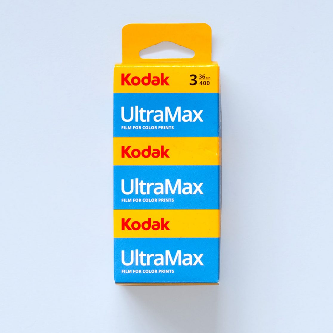 Phim Kodak UltraMax ISO 400, Màu Color, 135/35mm x 36 Kiểu, In Date Cho Máy Chụp Ảnh Film - LIIQ