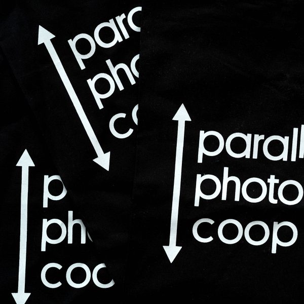 Parallax Cotton Tote Bag Black 2 Parallax Tote Bag Black