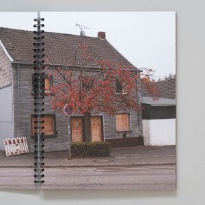 ALAN GIGNOUX and CHLOE JUNO Monuments is a self-published, wire-bound photobook that documents and commemorates communities in North-Rhine Westphalia earmarked for demolition.