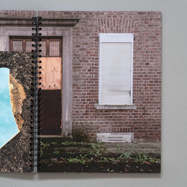 ALAN GIGNOUX CHLOE JUNO Monuments 3 ALAN GIGNOUX and CHLOE JUNO Monuments is a self-published, wire-bound photobook that documents and commemorates communities in North-Rhine Westphalia earmarked for demolition.
