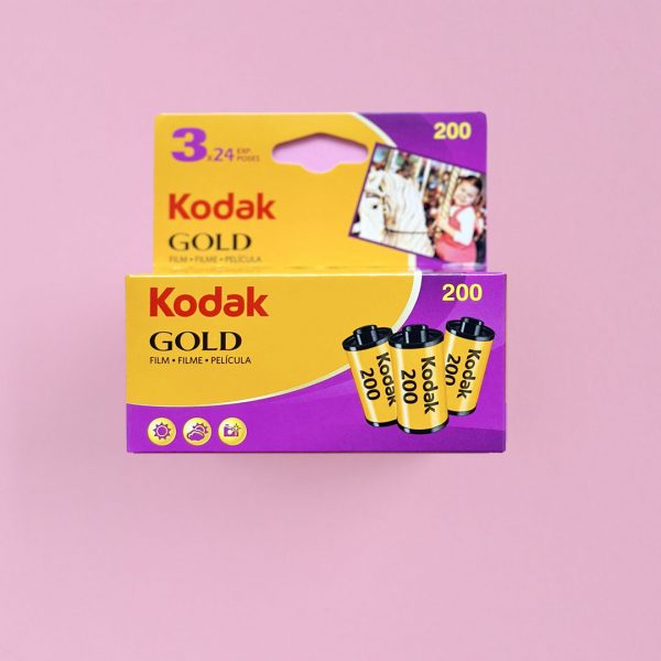 Kodak Gold 200 35mm Film 3 Pack 24 Exposures