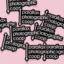 Parallax Vinyl Sticker Black 1 Parallax Sticker Black