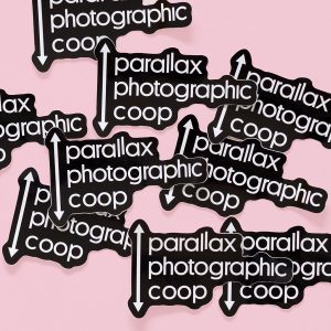 Parallax Sticker Black