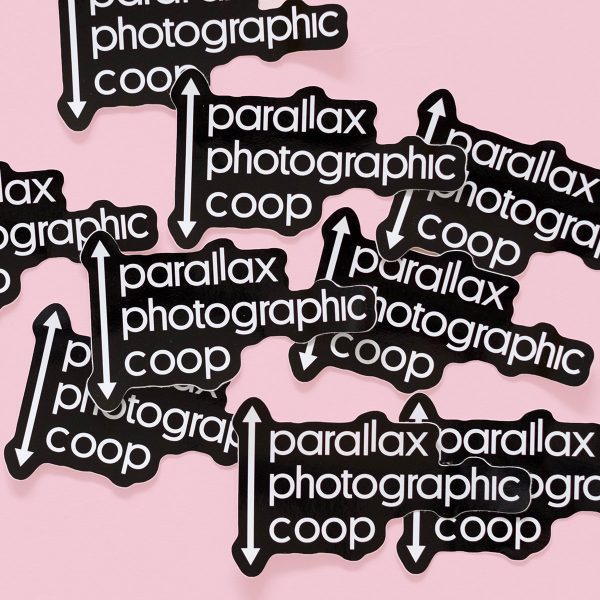 Parallax Vinyl Sticker Black 1 Parallax Sticker Black