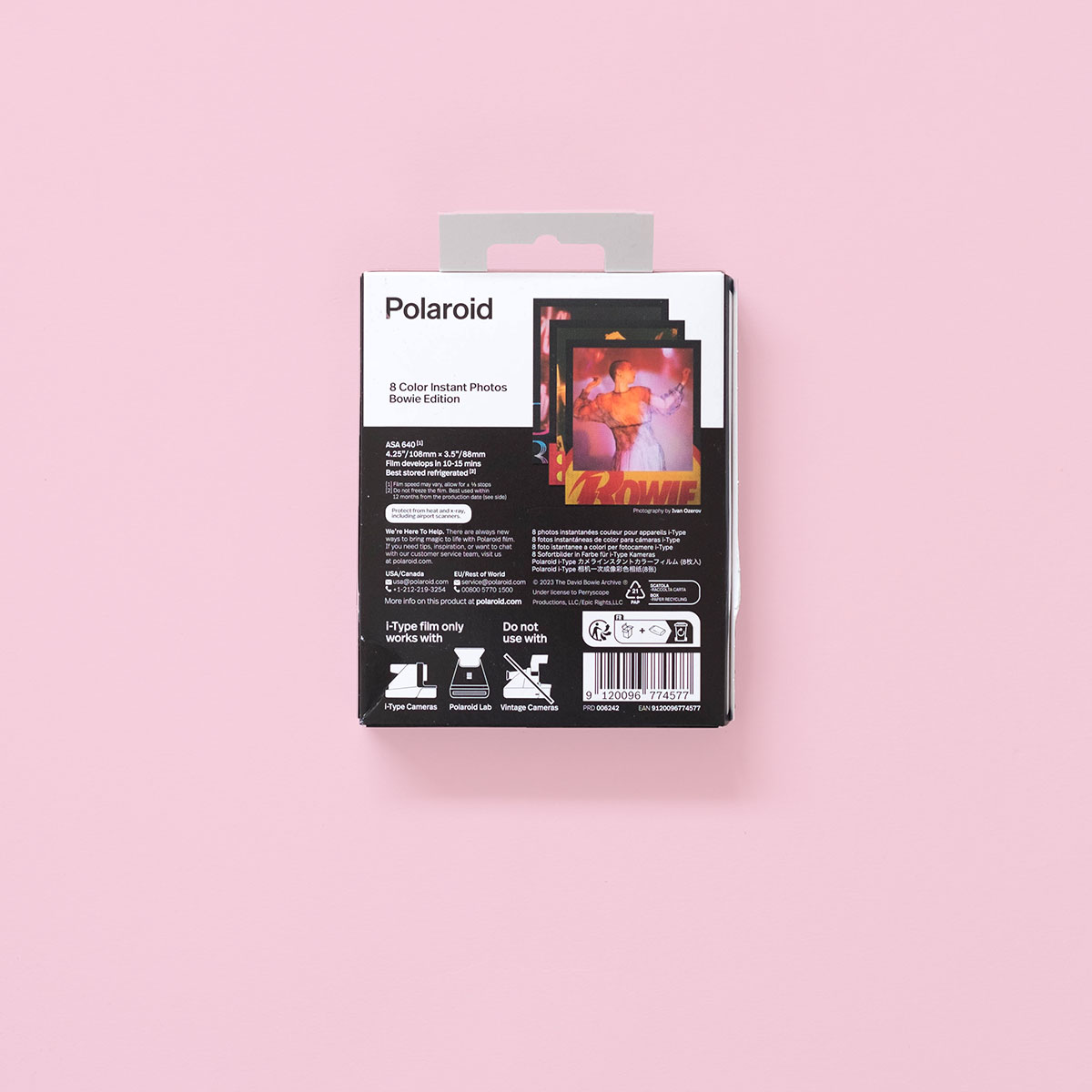 Film pour Polaroid - Go Color Black Edition - Double pack