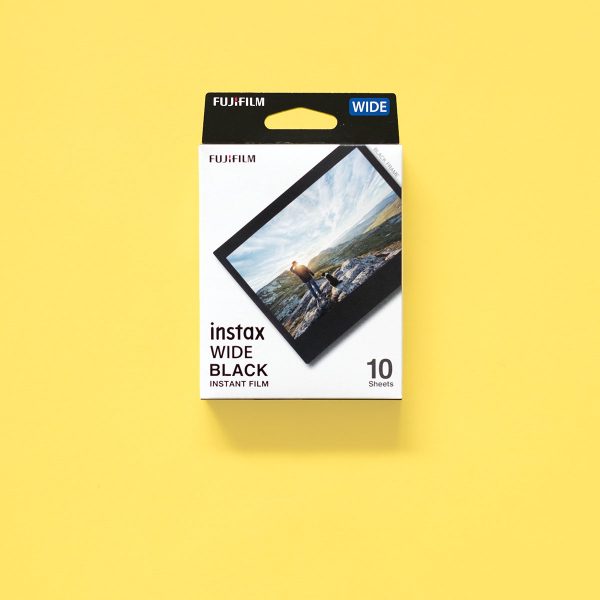 Fuji Instax Wide Black Frame Instant Film 10 Sheets