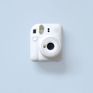 Fuji Instax Mini 12 Instant Film Camera Clay White