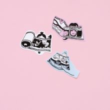 Ziguang Liu X Parallax Stickers Pink 10 Parallax Sticker Pack - Ziguang Liu X Parallax