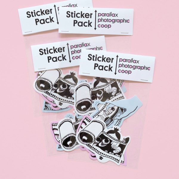 Ziguang Liu X Parallax Stickers Pink 9 Parallax Sticker Pack - Ziguang Liu X Parallax