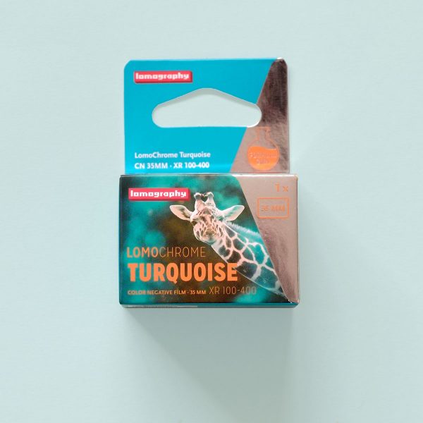 Lomography Lomochrome Turquoise XR 100-400 35mm Film 36 Exposures