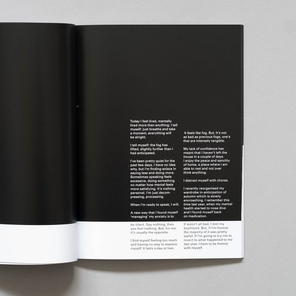 MARIE SMITH The Fog Has Lifted book on grey background