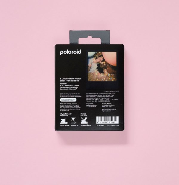 Polaroid Color i-Type Film Black Frame Edition -1 Polaroid Color i-Type Film Black Frame Edition
