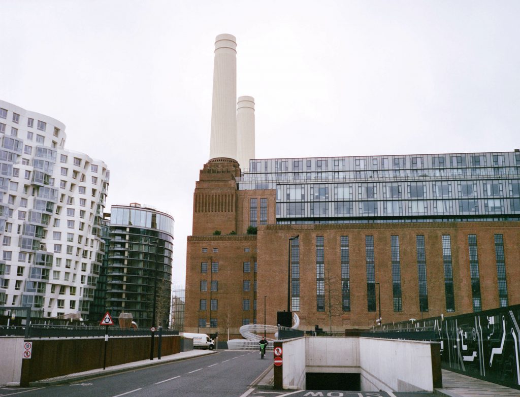 Battersea Power Station taken on a CineStill 120 400D