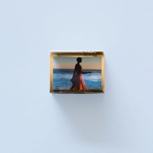 Lomography LomoChrome 92 35mm Film Box Top Lomography LomoChrome '92 35mm Film top of Box on blue background