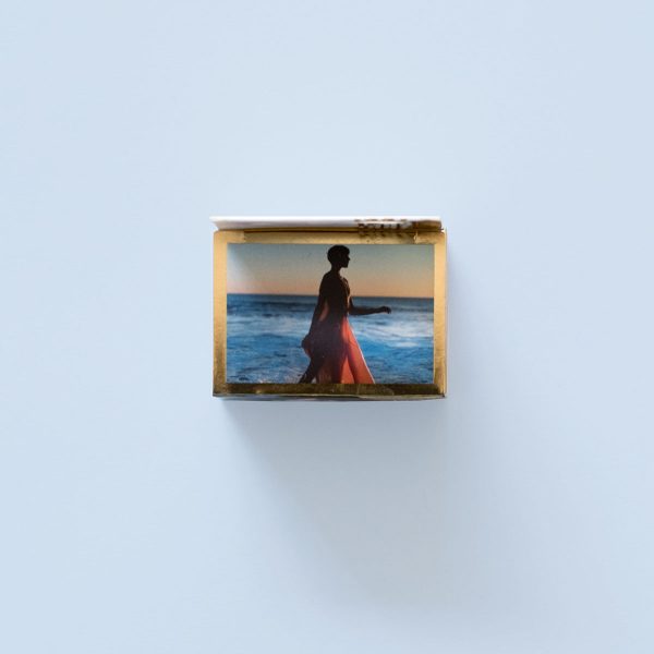 Lomography LomoChrome 92 35mm Film Box Top Lomography LomoChrome '92 35mm Film top of Box on blue background