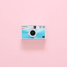 Kodak Ektar H35N Half Frame Camera Glazed Blue