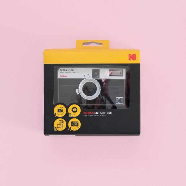 Kodak Ektar H35N Half Frame Film Camera Black Box Kodak Ektar H35N Half Frame Film Camera Black Box
