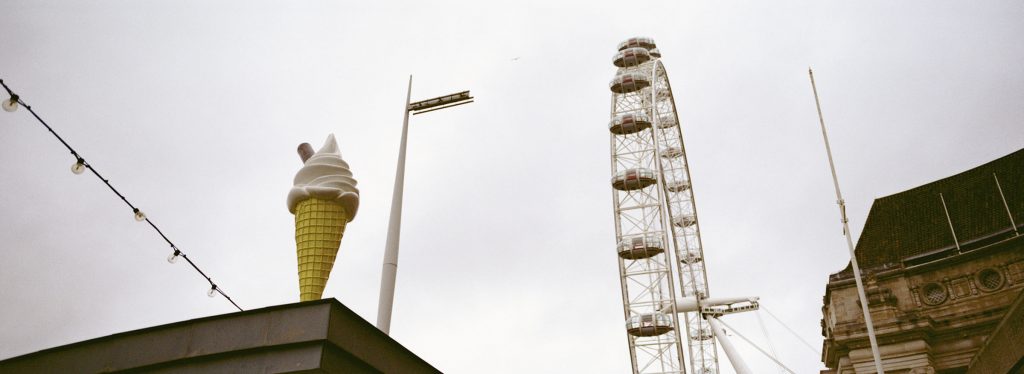 Ice Cream and the London Eye 35mm Film