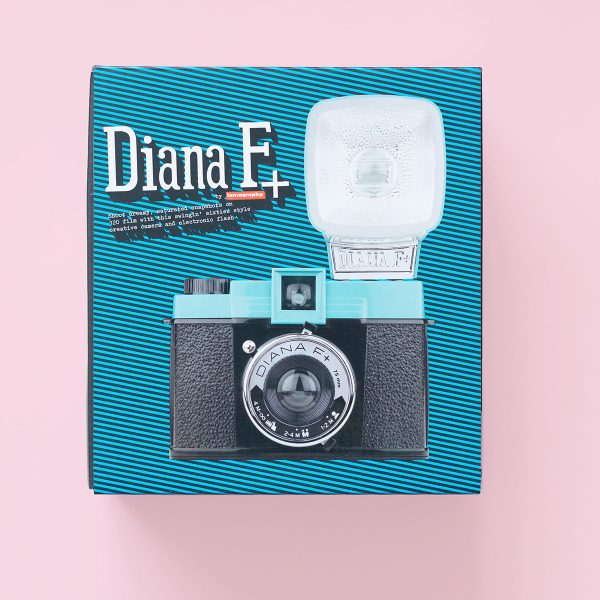 Lomography Diana F+ Camera And Flash Box