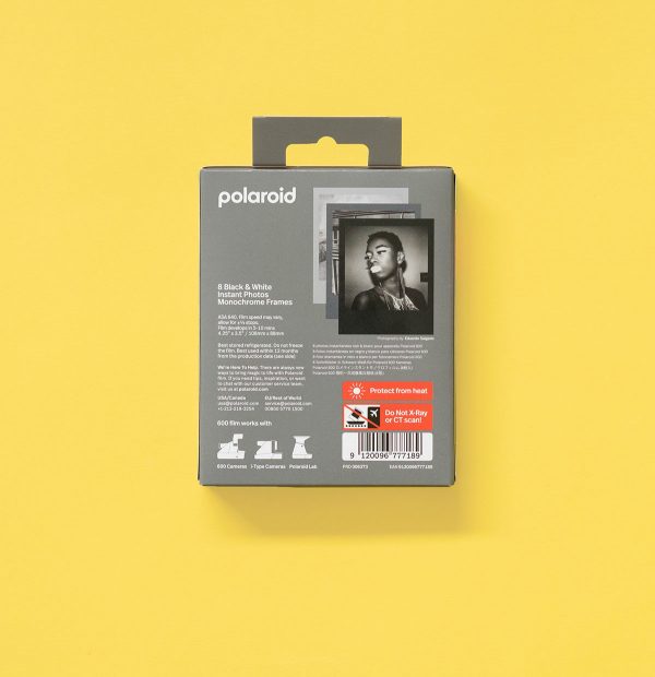 Polaroid 600 Black and White Monochrome Frames 1 Polaroid Black and White 600 Instant Film Monochrome Frames