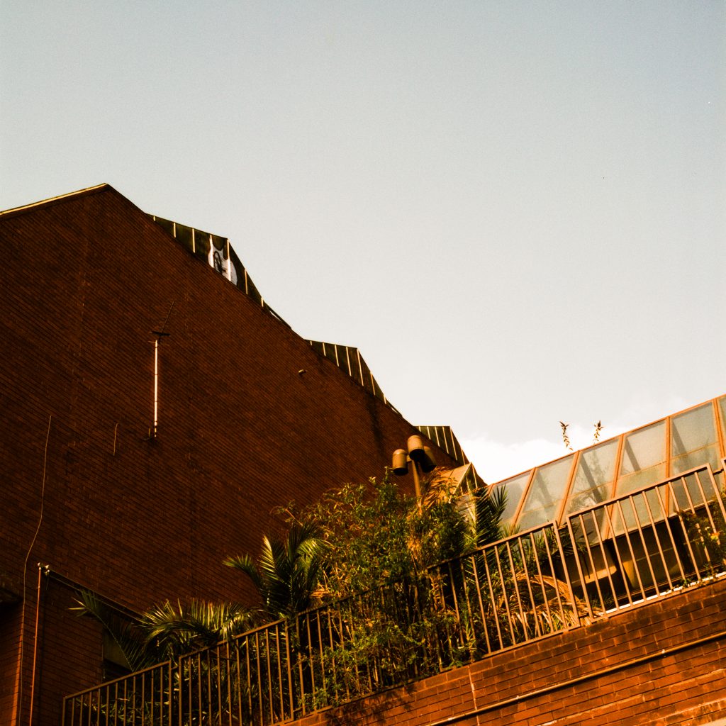 Brixton Recreation Centre on medium format film, Harman Phoenix