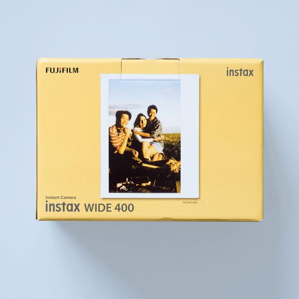 Fuji Instax Wide 400 Camera Back Fuji Instax Wide 400 Camera Top