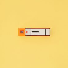 Lomomatic 110 Golden Gate Back Open Lomomatic 110 Camera Golden Gate