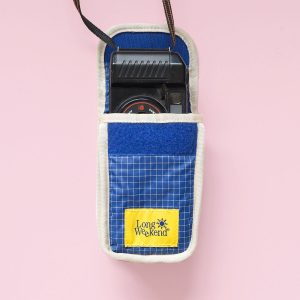 Long Weekend Camera Pouch Creme Multi