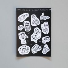 ZHOU NING Zhou Ning Is A Darkroom Technician Sticker Sheet ZHOU NING Zhou Ning Is A Darkroom Technician Sticker Sheet