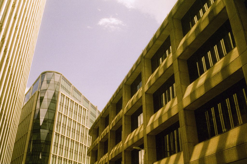City of London on 35mm Film
