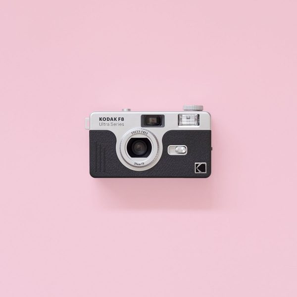 Kodak F8 Film Camera Black Front Kodak F8 Film Camera Black