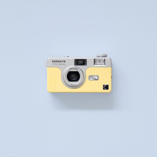 Kodak Ultra F8 Film Camera Yellow Kodak Ultra F8 35mm Film Camera Light Yellow