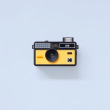 Kodak Ultra i60 Film Camera Yellow Black Front Flash Kodak i60 35mm Film Camera Yellow & Black